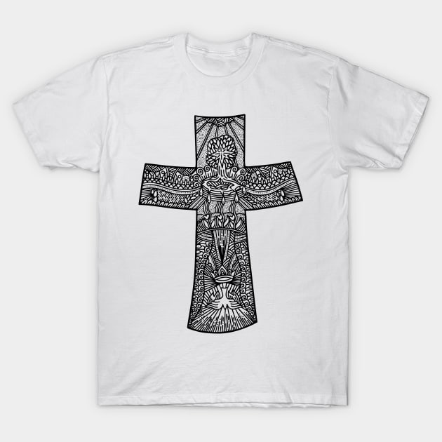 The Cross of the Lord and Savior Jesus Christ T-Shirt by Reformer